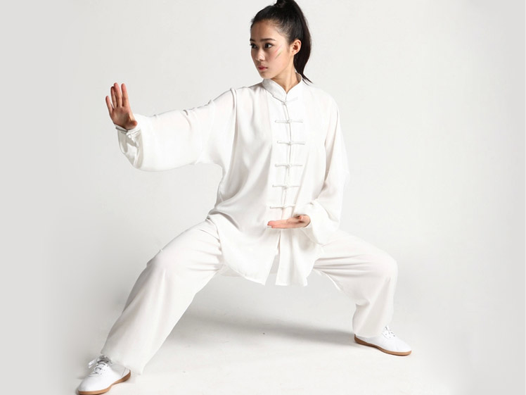 Tai Chi Clothing Long-sleeve Casual Style Linen Suit